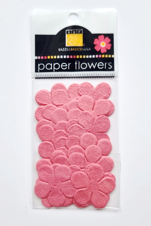 Flowers - 1" Bloom - Ruby Red
